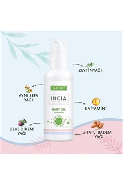 İncia Doğal Bebek Yağı 110 Ml