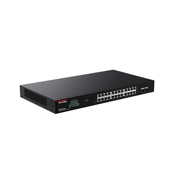 IP-Com G2226F 24 Port Gıgabıt + 2Xsfp Uplınk Cloud Yönetilebilir Rackmount Swıtch