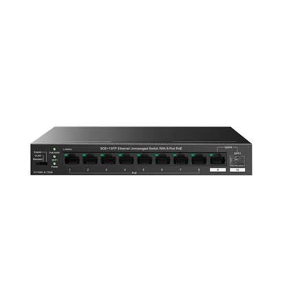 IP-Com IP-G1110PF-8-120W 8 Port Gıgabıt + 1X1GB RJ45/Sfp Port 120W 250 Metre Poe Swıtch