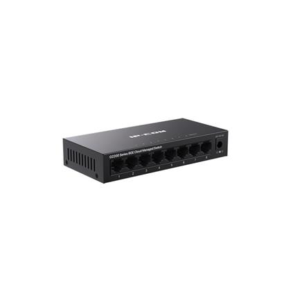 IP-Com G2208D 8 Port Gıgabıt Cloud Yönetilebilir Metal Kasa Swıtch