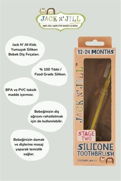 Jack N' Jill Silikon Diş Fırçası