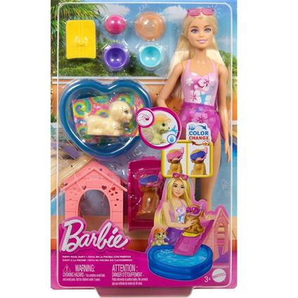 Jbf35 Barbie Köpekçikle Havuz Partisi Oyun Seti