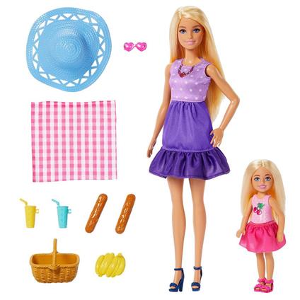 Jbf43 Barbie Malibu Ve Chelsea Ve Aksesuarları