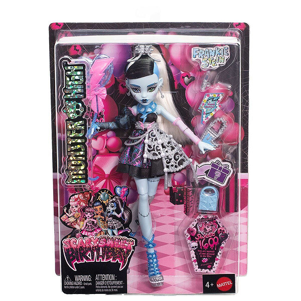 Jbg75 Monster High Scary Sweet Birthday Frankie