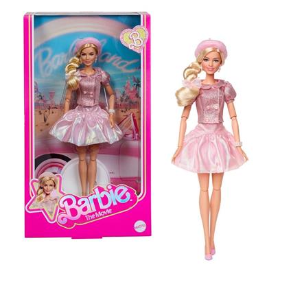 Jbj53 Barbie Movie - Pembe Bereli Barbie