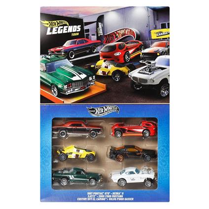 Jby78 Hot Wheels Efsane Temalı Çoklu Arabalar