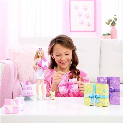 Jfg68 Barbie Party Unboxed Köpeğimin Doğum Günü Serisi