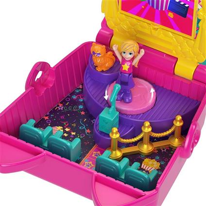 Jfv01 Polly Pocket Kedicik Sineması Mini Oyun Seti