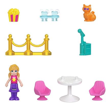 Jfv01 Polly Pocket Kedicik Sineması Mini Oyun Seti
