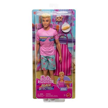 Jfv65 Ken Malibu Bebek - Malibu - Barbie Mysteries: Beach Detectives