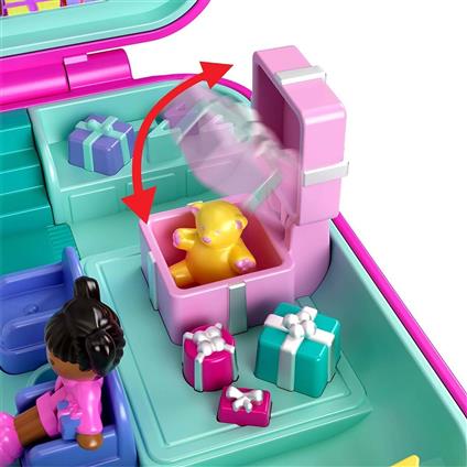 Jgk22 Polly Pocket Mattel 80. Yıl Özel Nostaljik Kompakt Oyun Seti