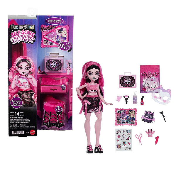Jhk43 Monster High Skelita Draculaura