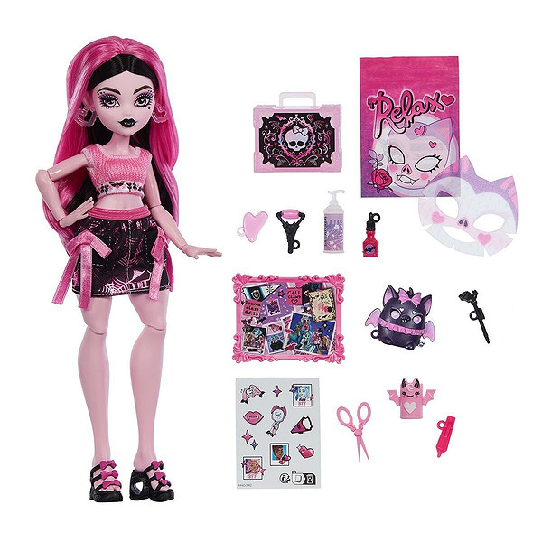 Jhk43 Monster High Skelita Draculaura