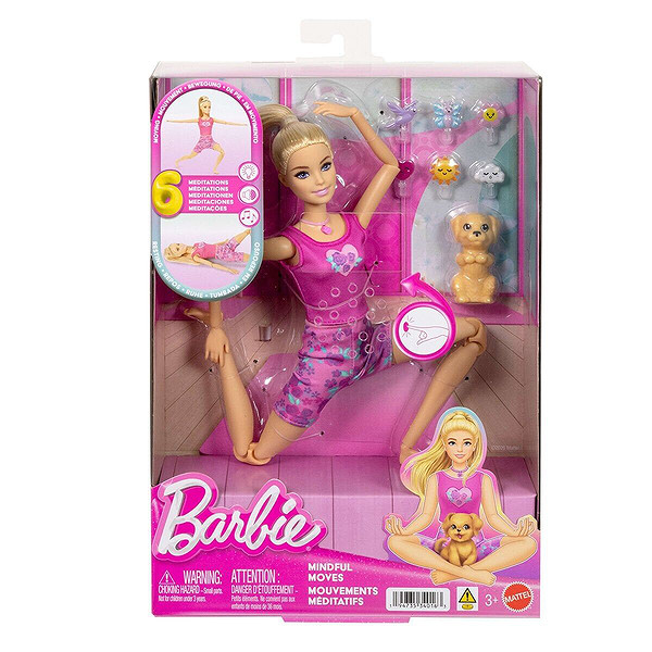 Jjn55 Barbie Mindful Moves - Meditasyoncu Bebek