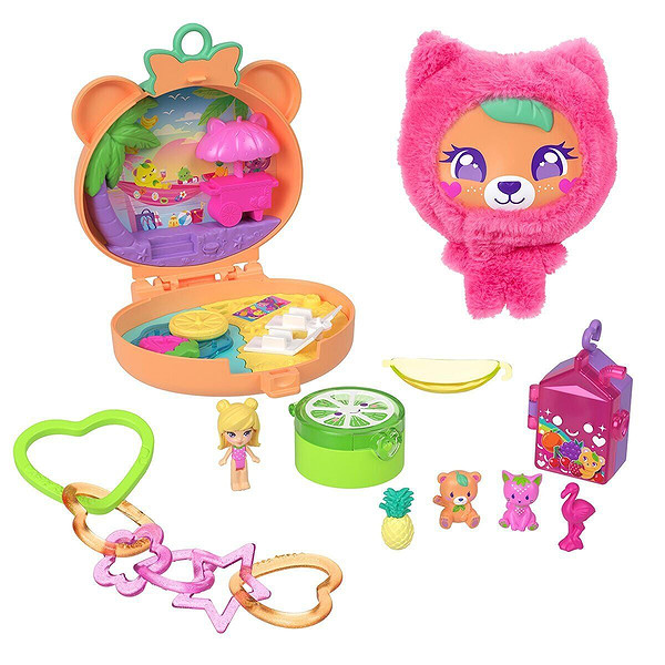 Jkc79 Polly Pocket - Sevimli Ayıcık Mini Oyun Seti