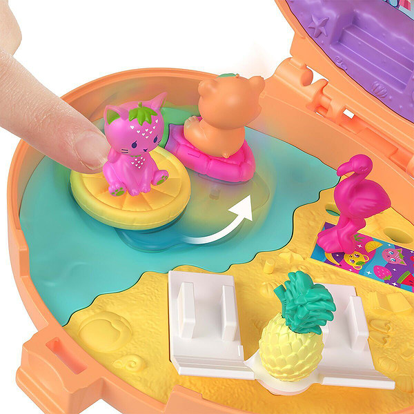 Jkc79 Polly Pocket - Sevimli Ayıcık Mini Oyun Seti