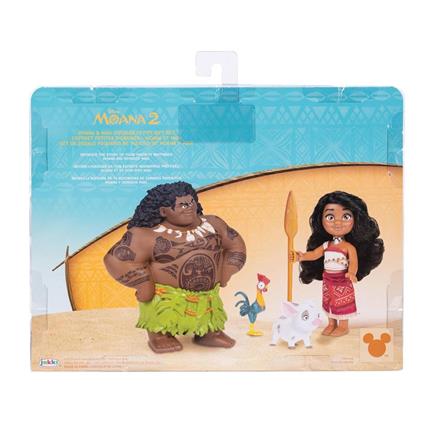 Jkp 237556 Disney Moana - 15 Cm Maui & Moana Ve Arkadaşları  Set