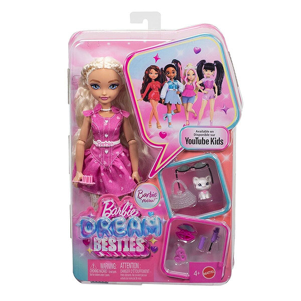 Jkp50 Barbie Dream Besties Barbie Malibu Ve Aksesuarları