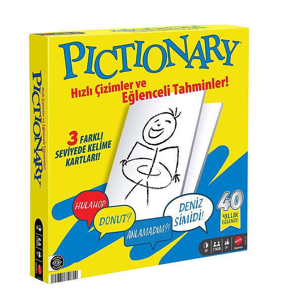 Jkr18 Pictionary Kutu Oyunu