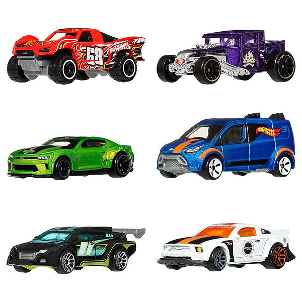 Jlb24 Hot Wheels Legends 6Lı Araç Paketi 1:64