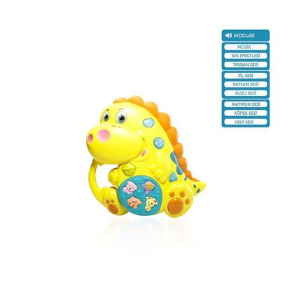 Jlg-855-76A Işıklı VE Müzikli Dinazor Bebek