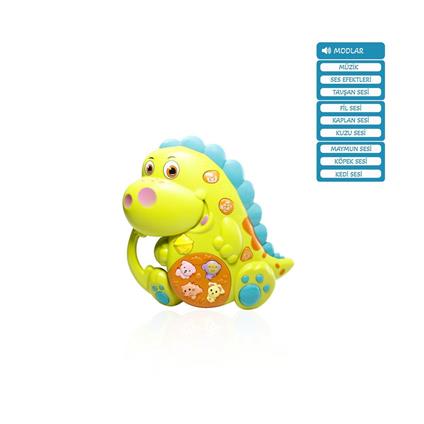 Jlg-855-76A Işıklı VE Müzikli Dinazor Bebek