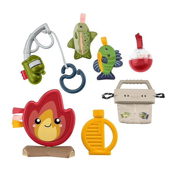 Jly84 Fisher-Price Eğlen Ve Öğren Kamp Macerası Seti