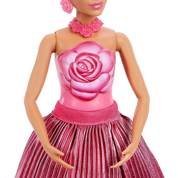Jmf59 Barbie Petal Pop - Kırmızı Gül