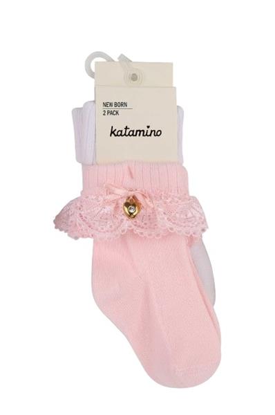 Katamino Amy 2'Li Aks. Bebek Soket K44024 Asorti