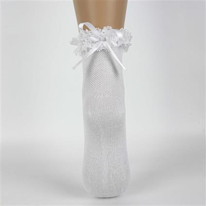 Katamino Ayçıl Aks. Kız Soket Çorap K22230 Beyaz
