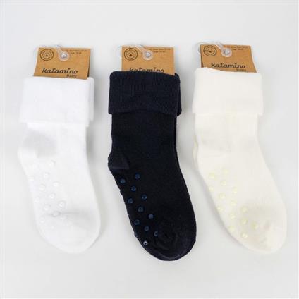 Katamino Eser Abs'li Erkek Bebek Soket K46280 Asorti