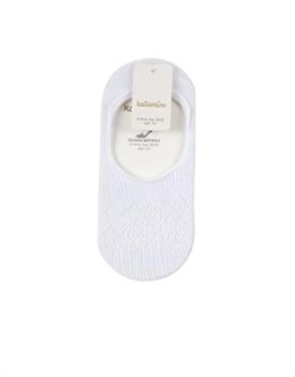 Katamino Silikonlu Cubes Babet Çorap K90043 Asorti