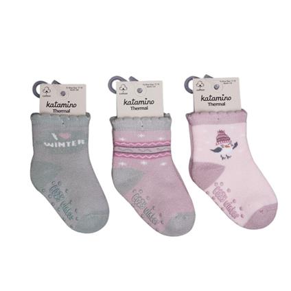 Katamino Zerin Abs'li Kız Bebek Havlu Soket Çorap K45908 Asorti