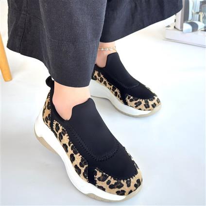 Kendy Leopar Süet Spor Ayakkabı