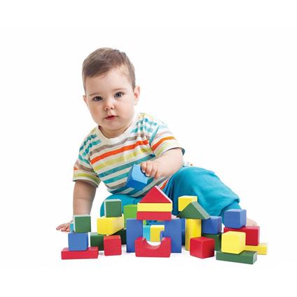 Kıd-1001 Ahşap Bloklar 40 Parça