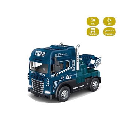 Klx800-247 Sürtmeli Işıklı Müzikli 1:24 Çekici (Tır Kafası)