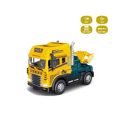 Klx800-247 Sürtmeli Işıklı Müzikli 1:24 Çekici (Tır Kafası)