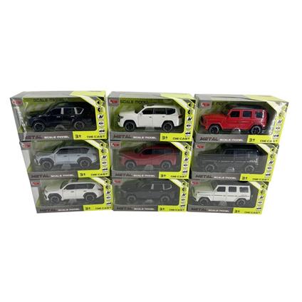 KM-3261B-Vardem Kutulu Çek Bırak 1:32 Işıklı Ve Sesli Metal Jeep