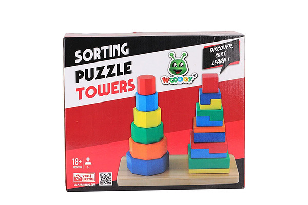 KR055 Woodoy 2Lİ Çeşit Kenar Kuleler 24