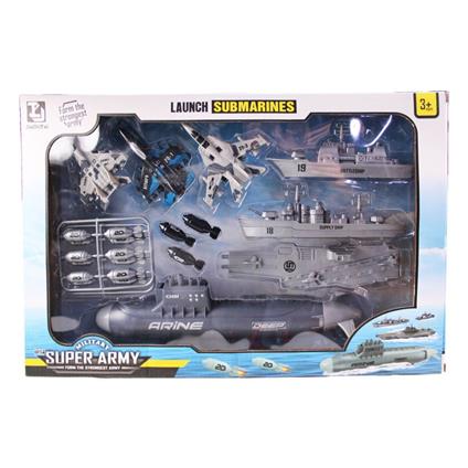 Kzl-T074 Denizaltılı Savaş Oyun Seti -Kızılkaya Oyuncak