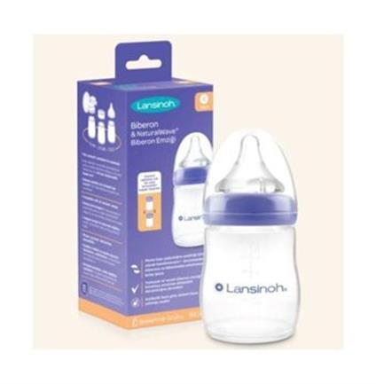 Lansinoh Biberon Natural Wawe Biberon Emziği 160 Ml