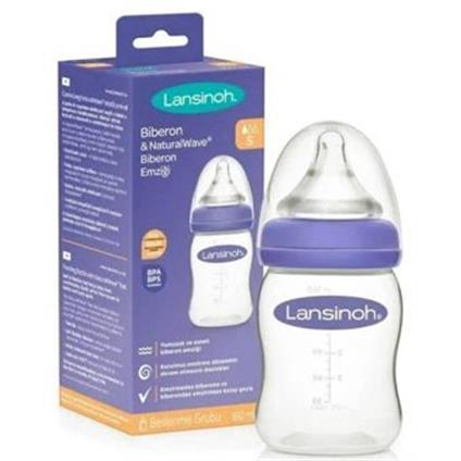 Lansinoh Biberon Natural Wawe Biberon Emziği 160 Ml