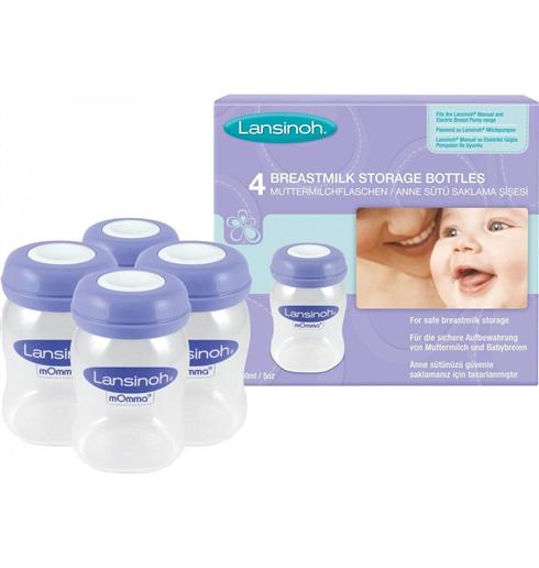 Lansinoh Anne Sütü Saklama Kabı 4'Lü