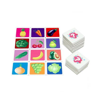 LC7231 Laço, Hafıza Oyunu, Meyve - Sebze / +3 Yaş