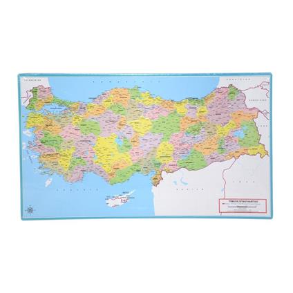 Lcsh001 Laço Siyasi Harita Çerçeveli Puzzle