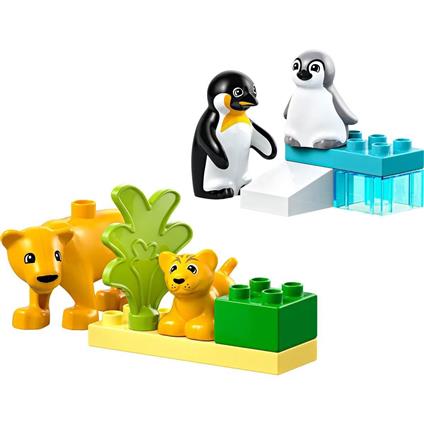 10442 Lego Duplo Penguen Ve Aslanlar 10 Parça +2Aş