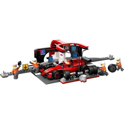 60443 Lego City Ferrari F1 Pit Stop Ve Pit Ekibi 322 Parça +6 Yaş