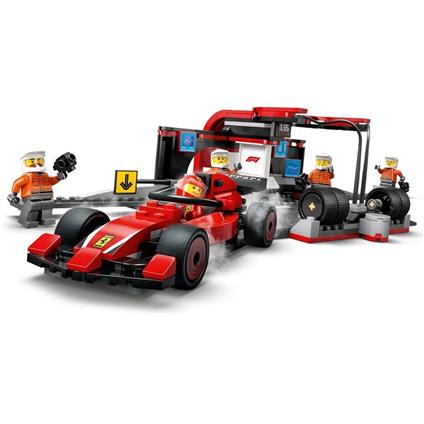 60443 Lego City Ferrari F1 Pit Stop Ve Pit Ekibi 322 Parça +6 Yaş