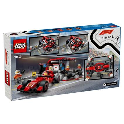 60443 Lego City Ferrari F1 Pit Stop Ve Pit Ekibi 322 Parça +6 Yaş