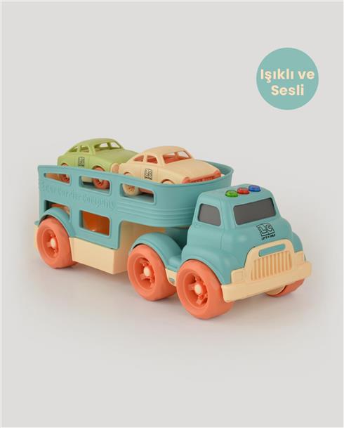 LC-31022 Işıklı VE Sesli Taşıyıcı Tır 3 Parça